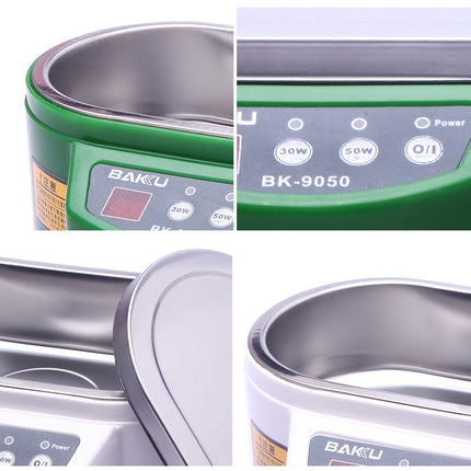 BAKU BK-9050 30W / 50W Adjustable 0.6L LCD Display Ultrasonic Cleaner, AC 220V - DealBuddy