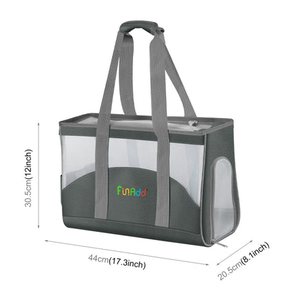 FUNADD Portable Breathable Pet Bag Outdoor Shoulder Tote Bag, Breathable Pet Bag - DealBuddy