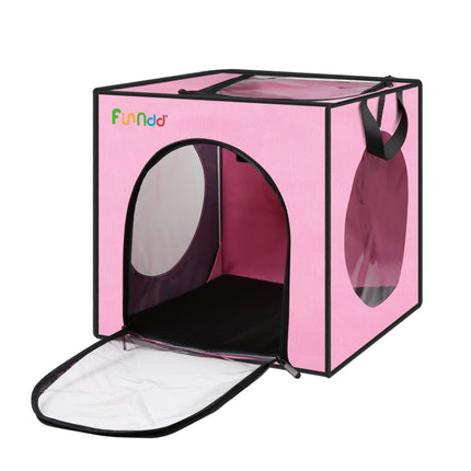 FUNADD Pet Bath Drying Box Portable Folding Dryer Cage, Suitable for Pets up to 5kg, Folding Dryer Cage - DealBuddy