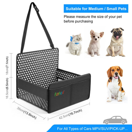 FunAdd Breathable and Foldable Pet Dog Car Basket Anti-dirty Waterproof Pad - DealBuddy