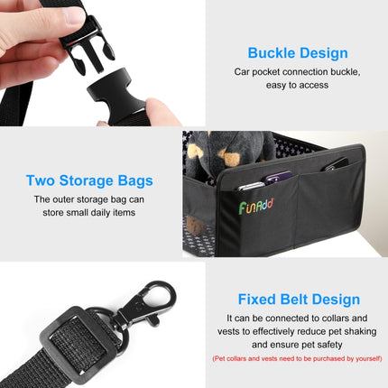 FunAdd Breathable and Foldable Pet Dog Car Basket Anti-dirty Waterproof Pad - DealBuddy
