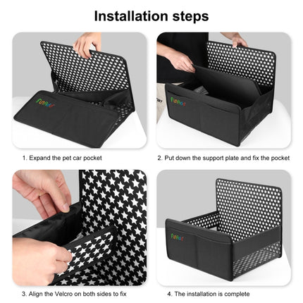 FunAdd Breathable and Foldable Pet Dog Car Basket Anti-dirty Waterproof Pad - DealBuddy