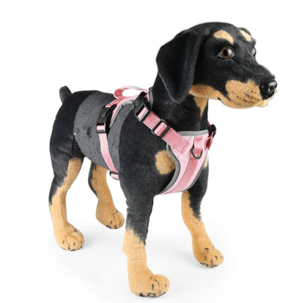 FunAdd Traction Rope Reflective Breathable Nylon Pet Vest Dog Harness, Size: M, Size: M - DealBuddy