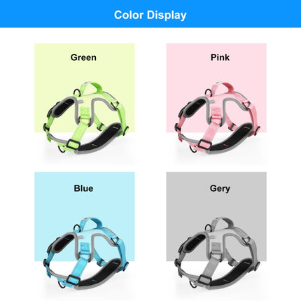 FunAdd Traction Rope Reflective Breathable Nylon Pet Vest Dog Harness, Size: M, Size: M - DealBuddy