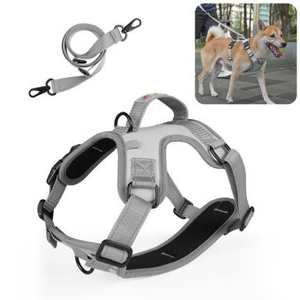 FunAdd Traction Rope Reflective Breathable Nylon Pet Vest Dog Harness, Size: M, Size: M - DealBuddy
