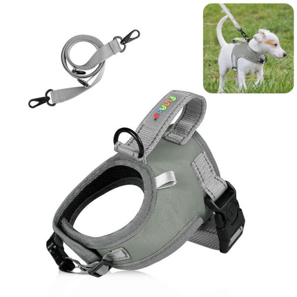 FunAdd Traction Rope Reflective Breathable Nylon Pet Vest Dog Harness, Size: S, Size: S - DealBuddy