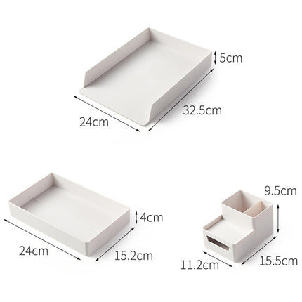 Desktop Removable Assembled Small File Storage Box