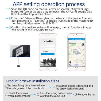 RF-V34 Sheep Cow Cattle Livestock IP67 Waterproof Solar GSM GPS WiFi Tracking without Fixed Bottom Plate, Support Voice Monitoring & Anti-remove Alarm & SOS, GPS WiFi Tracking - DealBuddy