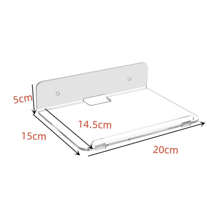 YX005 2 / Pack Acrylic Wall Hanger Holder