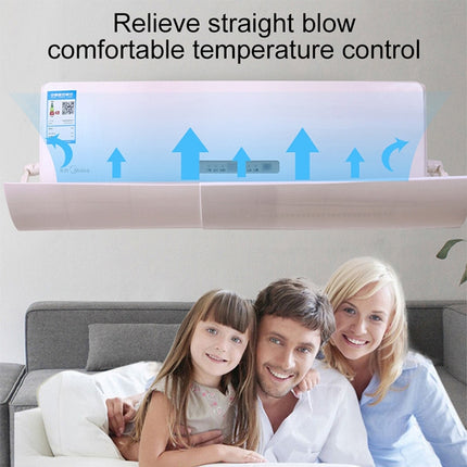Bedroom Wall-Mounted Baby Universal Anti-Straight Blowing Air Conditioning Windshield Wind Deflector Shroud, Y Rounded Corner Version