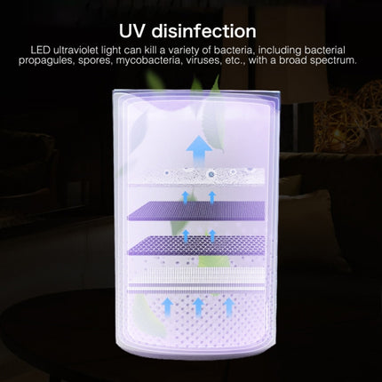 Portable Square UV Sterilization Anion Air Purifier Car Home Air Humidifier - DealBuddy