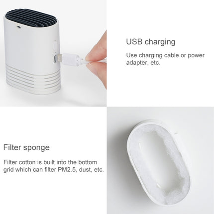 HE-K001 Hanging Neck Negative USB Rechargeable Ion Air Purifier Portable Household Formaldehyde Removal Portable Purifier - DealBuddy