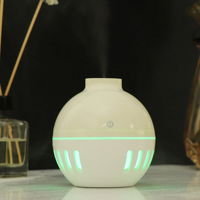 Wood Grain USB Hollowed-out Humidifier Seven Color Aromatherapy Lamp Automatic Alcohol Sprayer with Remote Control(Sky Blue), HC0372A, HC0372B, HC0372C, HC0372D, HC0372F, HC0372G, HC0372H, HC0372I, HC0372J, HC0372K - DealBuddy