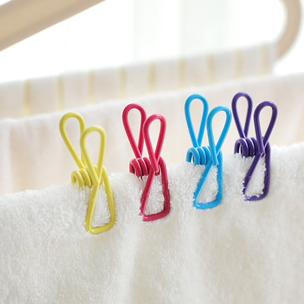 10 PCS Multipurpose Home Decor Clothe Photo Hanging Peg Clamps, Random Color Delivery