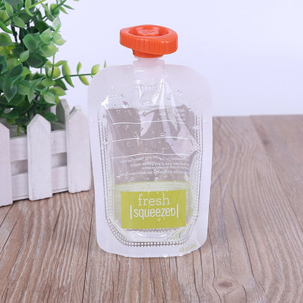 50 PCS Puree Extruder Squeeze Pouch Food Distribution Storage Bag, Compatible with HC14554 Food Dispenser