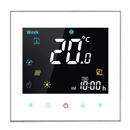 BHT-3001 16A Load Electronic Heating Type LCD Digital Heating Room Thermostat with Sensor, Display Clock / Temperature  / Time / Week / Heat etc. - DealBuddy