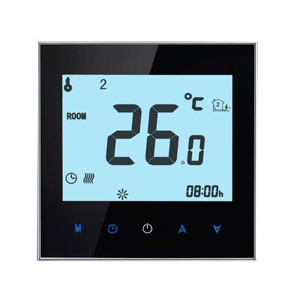 BHT-1000-GB-WIFI 16A Load Electronic Heating Type Touch LCD Digital WiFi Heating Room Thermostat with Sensor, Display Clock / Temperature / Periods / Time / Week / Heat etc. - DealBuddy