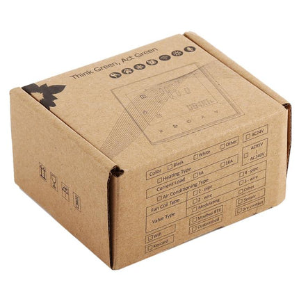 BHT-1000-GB-WIFI 16A Load Electronic Heating Type Touch LCD Digital WiFi Heating Room Thermostat with Sensor, Display Clock / Temperature / Periods / Time / Week / Heat etc. - DealBuddy