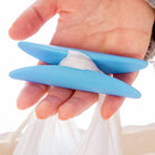 Portable Shopping Helper Hand Tool I-shaped Plastic Bag Holder Food Dish Carrying Lifting Handle