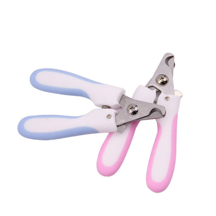 Pet Nail Clippers and Polisher Set, Size: Small, Small Blue, Small Pink - DealBuddy