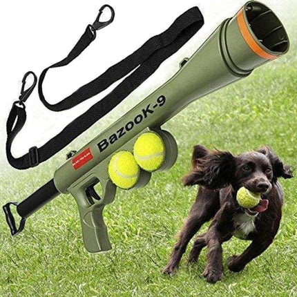 Pet Dog Supplies Toy Training Launcher Remote Speed Aiming Tennis Launcher, Size:52*19*9cm, Tennis Launcher - DealBuddy