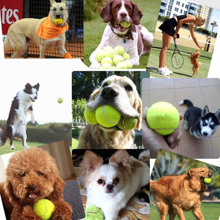 Pet Dog Supplies Toy Training Launcher Remote Speed Aiming Tennis Launcher, Size:52*19*9cm, Tennis Launcher - DealBuddy