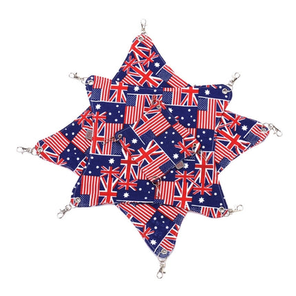 Pet Canvas Hammock Nice And Warm Cat Hammock Hamster Mat Nest Pet Bed,Medium,Size:33*30cm,Random Color Delivery, Size:33*30cm - DealBuddy