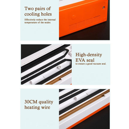 Sealing Film Roll Film PP Material Transparent Seal Film Cup, Vacuum Sealing Machine, EU Plug, US Plug - DealBuddy