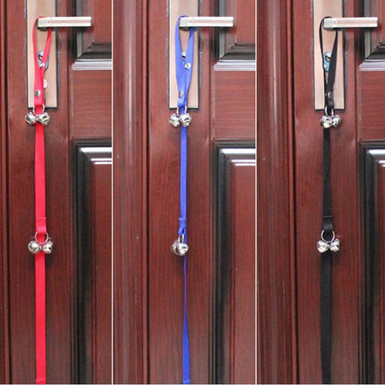 Pet Dog Training Bell Nylon Rope Traction Rope Doorbell Leash Dog Anti-lost Bell with 7 Bells - DealBuddy