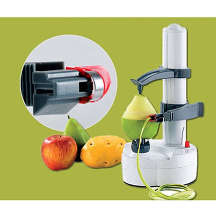 Multifunction Stainless Steel Electric Vegetables Fruit Peeler Automatic Peeling Machine, Dry Battery - DealBuddy