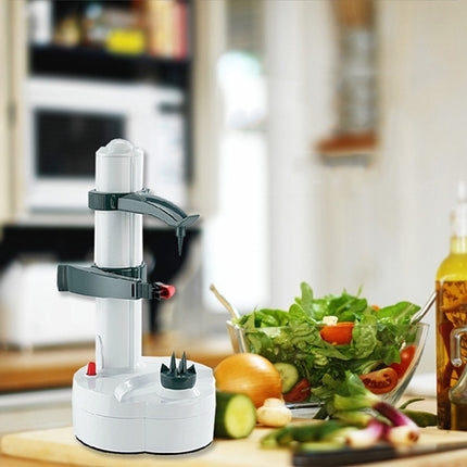 Multifunction Stainless Steel Electric Vegetables Fruit Peeler Automatic Peeling Machine, Dry Battery - DealBuddy
