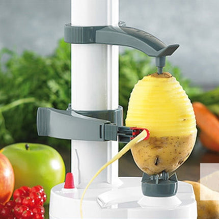 Multifunction Stainless Steel Electric Vegetables Fruit Peeler Automatic Peeling Machine, Dry Battery - DealBuddy