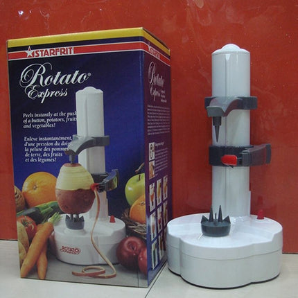 Multifunction Stainless Steel Electric Vegetables Fruit Peeler Automatic Peeling Machine, Dry Battery - DealBuddy