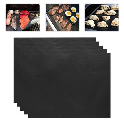 5 PCS 0.2mm Thick Barbecue Grill Mat Non-Stick BBQ Grill Mats, Size:40*33CM