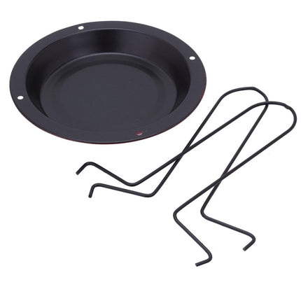 Outdoor camping Carbon Steel Upright Chicken Roaster Rack