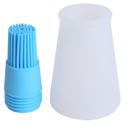 Kitchen Silicone Oil Brush Grill Brush Oil Bottle,Random Color Delivery