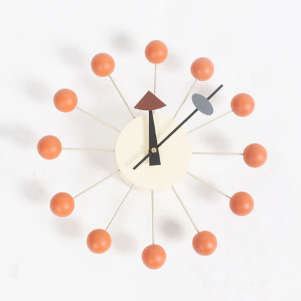 Stylish Background Minimalis Circular Balls Candy Wall Clock Creative Decoration Clock Ferris Wheel Clock