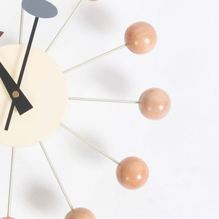 Stylish Background Minimalis Circular Balls Candy Wall Clock Creative Decoration Clock Ferris Wheel Clock - DealBuddy