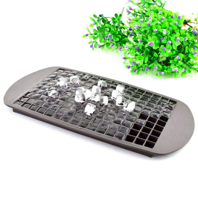 160 Lattice 1cm Small Cube Ice Trays Square Shape Silicone Ice Cube Trays - DealBuddy