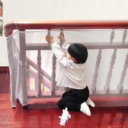 3m Thickening Safety Cope Braided Balcony Stair Safety Net for Child - DealBuddy