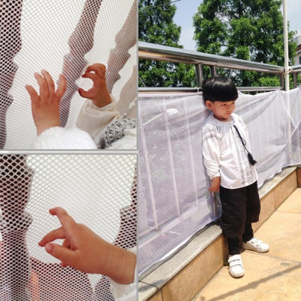 3m Thickening Safety Cope Braided Balcony Stair Safety Net for Child - DealBuddy