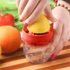 Multi-function Manual Mini Lemon Juicer with a Graduation Cup Juicer - DealBuddy