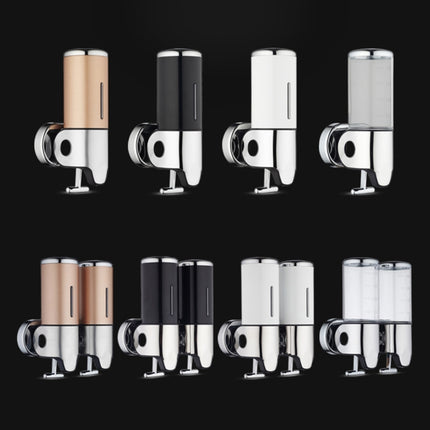 Dual Hotel Shower Manual Dispenser Wall Mounted Washing Liquid Shampoo Soap Bottle, Capacity: 1000ml