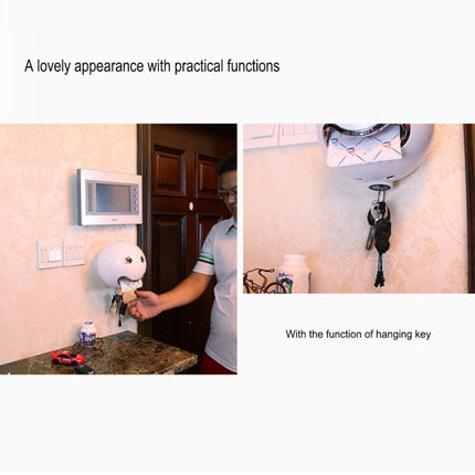 Creative Tryitgo Expressions Pattern Bathroom Waterproof Toilet Paper Tray Tissue Holder, Size: 16.5*18.5cm - DealBuddy