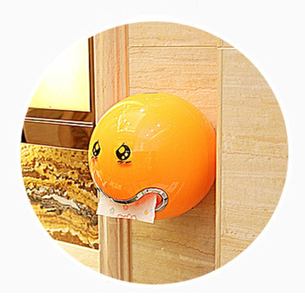 Creative Tryitgo Expressions Pattern Bathroom Waterproof Toilet Paper Tray Tissue Holder, Size: 16.5*18.5cm - DealBuddy