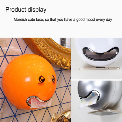 Creative Tryitgo Expressions Pattern Bathroom Waterproof Toilet Paper Tray Tissue Holder, Size: 16.5*18.5cm