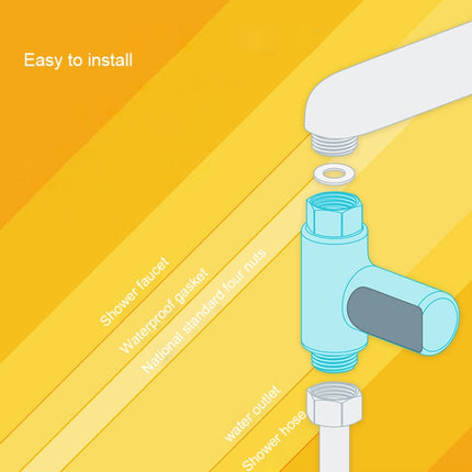 BD-LS-01 Baby Showering 360 Degree Rotatable LED Display Passive Water Thermometer - DealBuddy