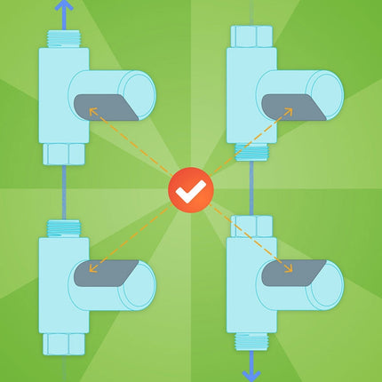 BD-LS-01 Baby Showering 360 Degree Rotatable LED Display Passive Water Thermometer - DealBuddy