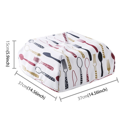 Foldable Thickened Aluminum Foil Food Heat Preservation Cover, Size: L (37 x 37 x 15cm), Size: L Red - DealBuddy