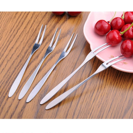 10 PCS Stainless Steel Fruit Fork Creative Environmental Small Fruit Prong